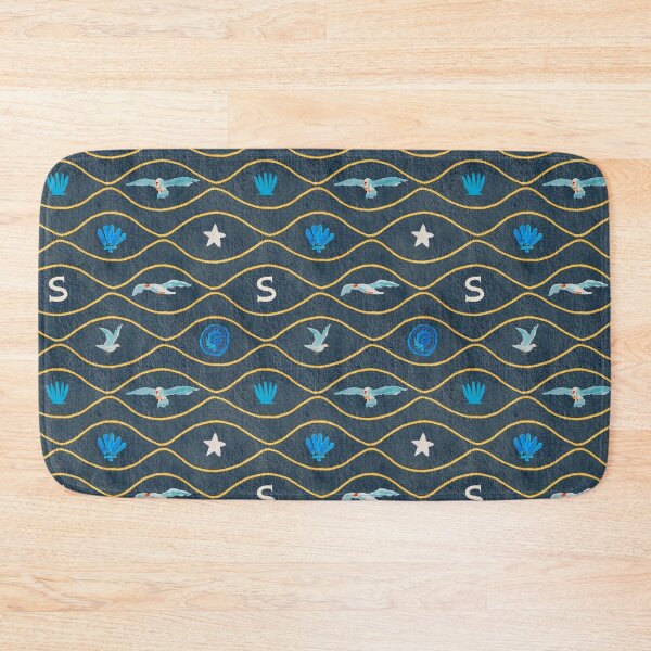 Item preview, Nautical Denim Pattern designed and sold by Jessica Bosse.