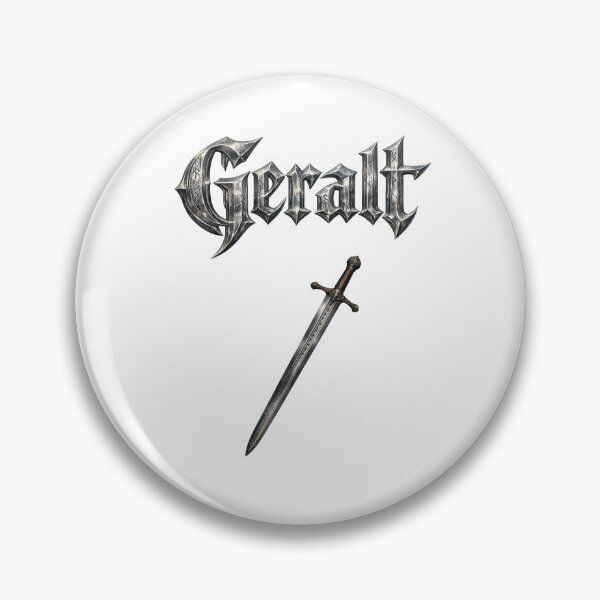 Item preview, Geralt of Rivia Sword Minimal Art designed and sold by t-patterns.