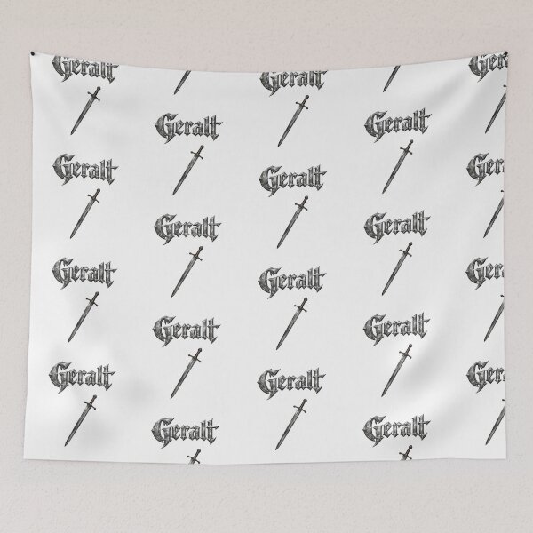 Item preview, Arte minimalista de la espada de Geralt de Rivia designed and sold by t-patterns.