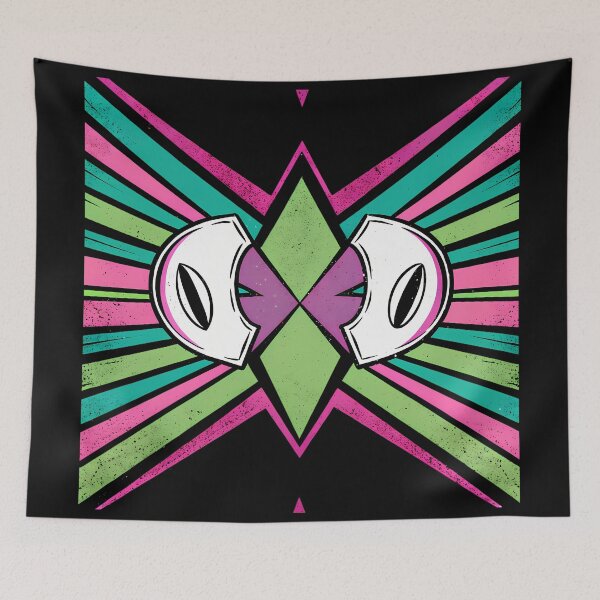 Item preview, Birds Creative Expressions Abstract Designs Colorful Geometric Patterns designed and sold by ART ATTACK ZONE.