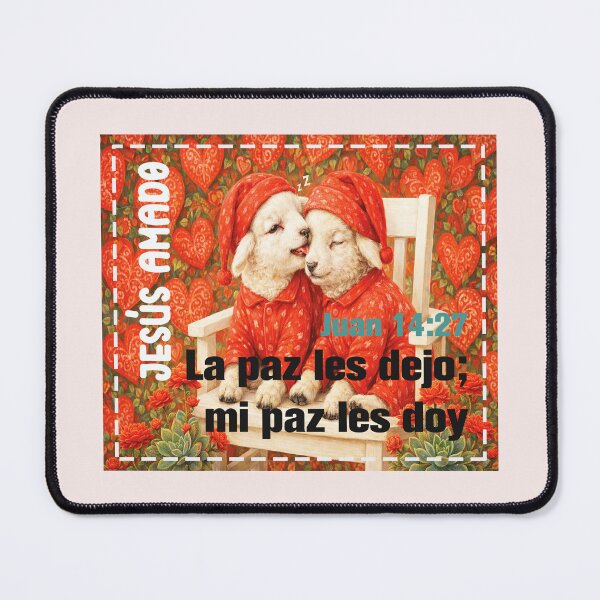 Item preview, Peace in Jesus: Lambs with Verse designed and sold by the artedivino.