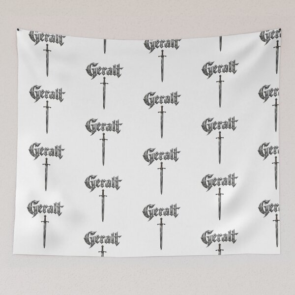 Item preview, Arte minimalista de la espada de Geralt de Rivia designed and sold by t-patterns.