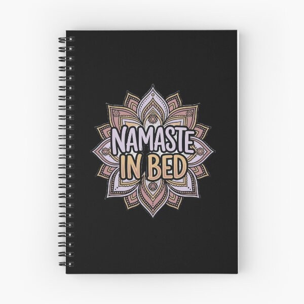 Item preview, Namaste In Bed — Funny Yoga Humor Gift for Wellness Lovers and Mindfulness Practitioners designed and sold by DESIGNNOUR.