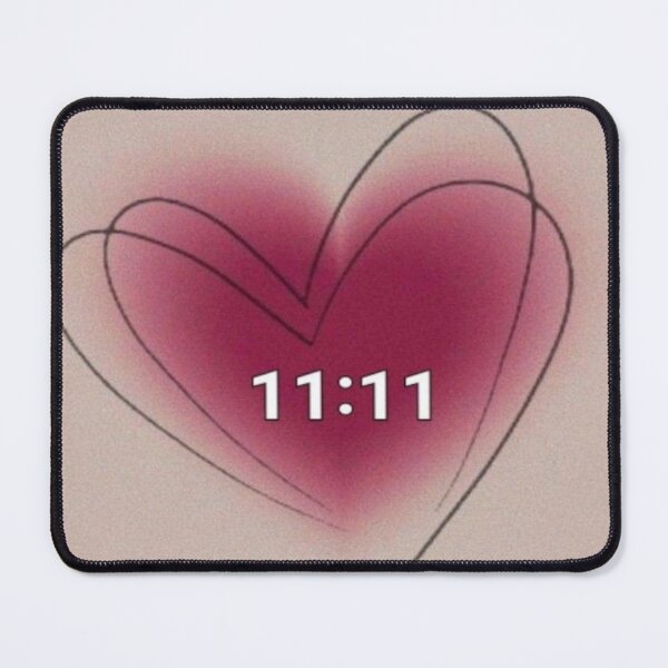 Item preview, 11:11 wishful Red Heart Moment design designed and sold by NivyasArtistry.