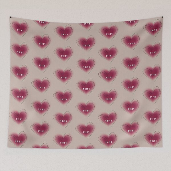 Item preview, 11:11 wishful Red Heart Moment design  designed and sold by NivyasArtistry.