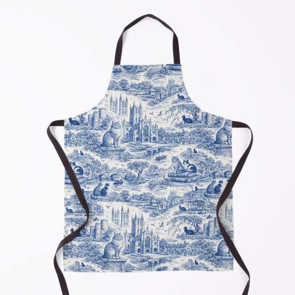 Item preview, Canterbury cats toile designed and sold by chihuahuashower.