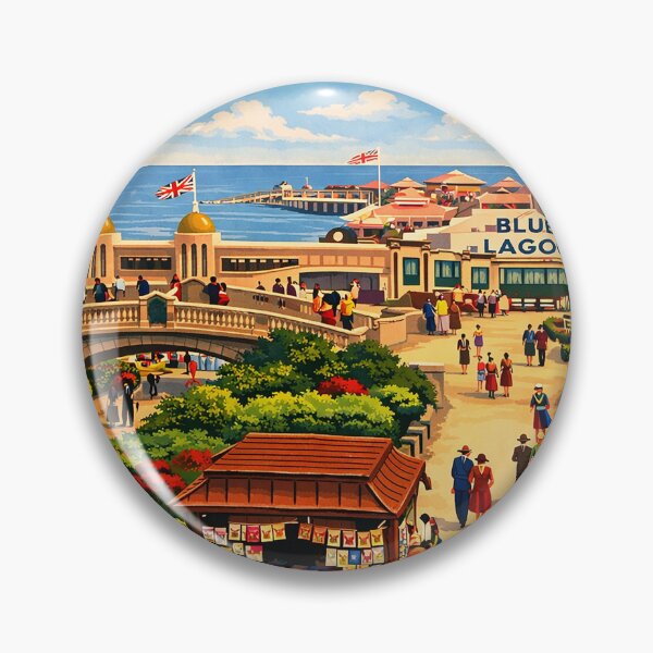 Item preview, Clacton on Sea Pier In The 1950's designed and sold by The Deco Bureau.