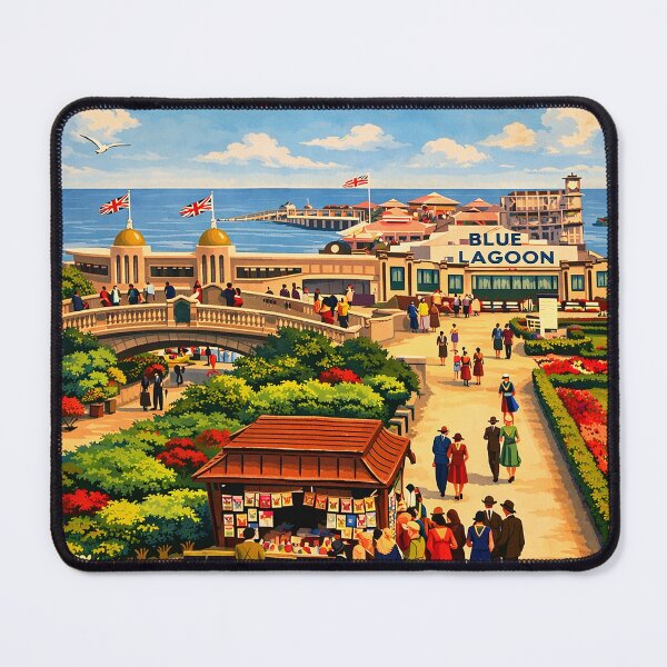 Item preview, Clacton on Sea Pier In The 1950's designed and sold by The Deco Bureau.
