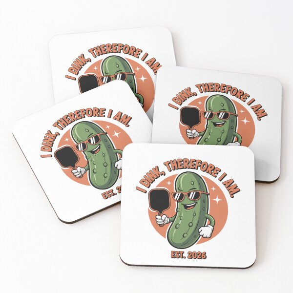Item preview, I Dink Therefore I Am - Funny 2026 Pickleball Champion Design designed and sold by Clothesbest.