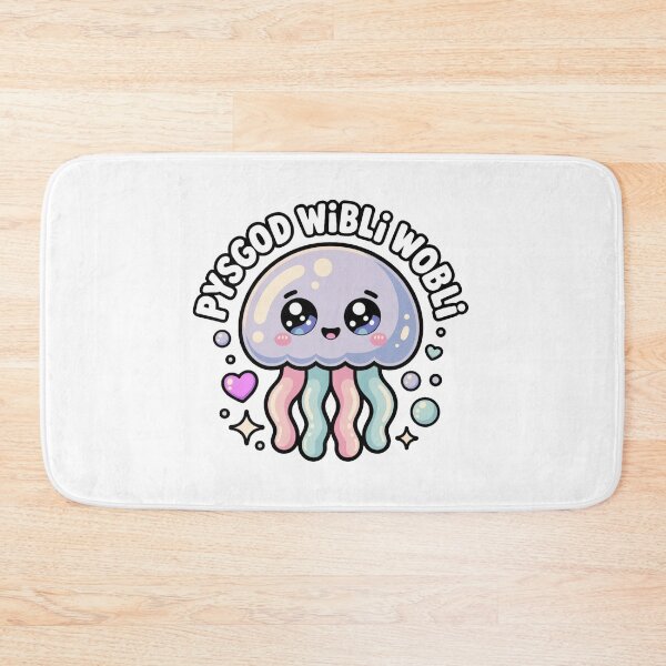Item preview, Peaceful Wibbly Jellyfish T-Shirt – Cute Kawaii Pastel Ocean Art Gift for Sea Life Lovers designed and sold by GemBob Creations.