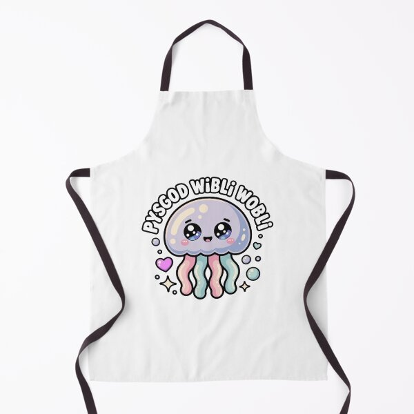 Item preview, Peaceful Wibbly Jellyfish T-Shirt – Cute Kawaii Pastel Ocean Art Gift for Sea Life Lovers designed and sold by GemBob Creations.