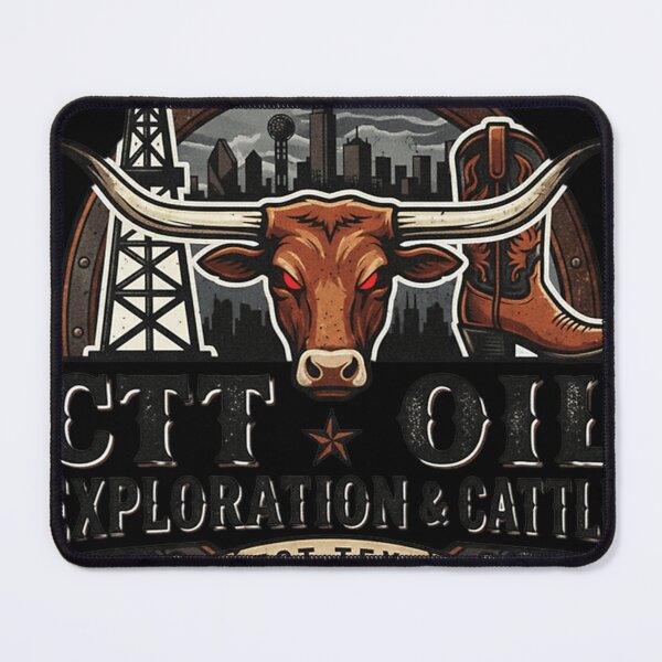 Item preview, Ctt Oil Exploration Cattle Oilfield Ranch Landman designed and sold by Top5Sweden.