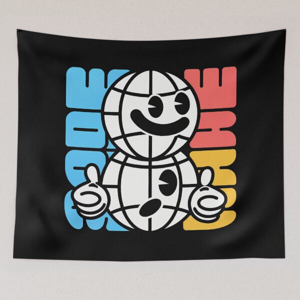 Item preview, OK Creative Expressions Abstract Designs Colorful Geometric Patterns designed and sold by ART ATTACK ZONE.