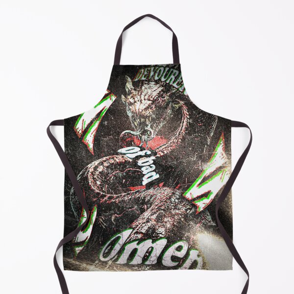Item preview, Devourer of Bad Omen — Cinematic Horror Serpent Poster designed and sold by Goodieesss.