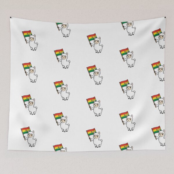 Item preview, Bolivian llama designed and sold by Macropodus™.