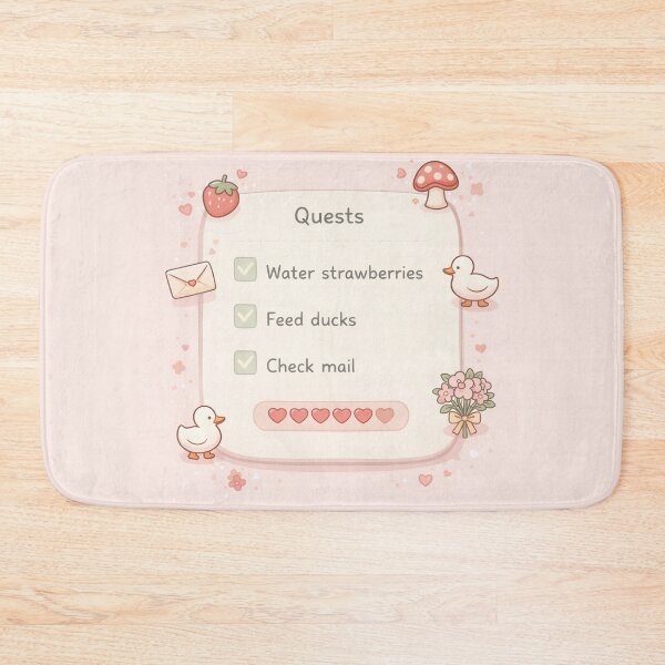 Item preview, Pastel Cozy Game Quest Board Aesthetic designed and sold by peachycrossing.