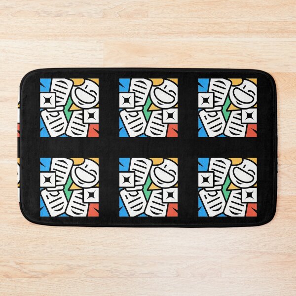 Item preview, Smile Creative Expressions Abstract Designs Colorful Geometric Patterns designed and sold by ART ATTACK ZONE.