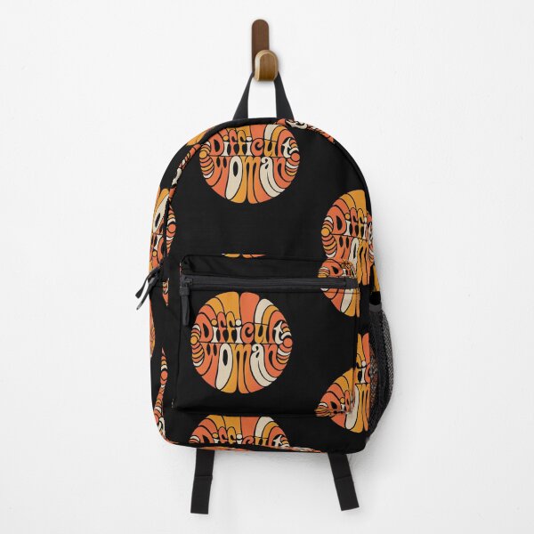 Item preview, Difficult Woman Retro 70s Groovy Typography Design designed and sold by TomoMadeIt.