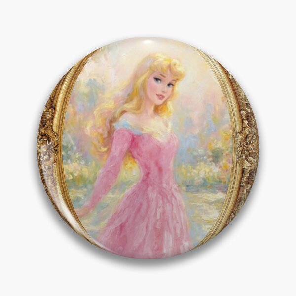 Item preview,  Pink Princess Aurora in royal frame painting designed and sold by Hi-Princess.