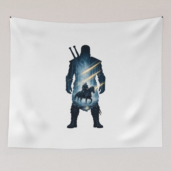 Item preview, Arte minimalista de la espada de Geralt de Rivia designed and sold by t-patterns.
