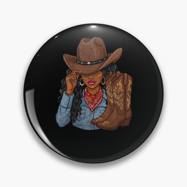 Artikelvorschau, Cowgirl-Westernstiefel, Afro entworfen und verkauft von krystalRomanart.