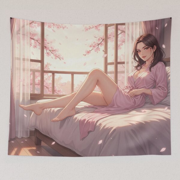 Item preview, Waifu and the Morning in the Spring Light designed and sold by GerwantSHOP.