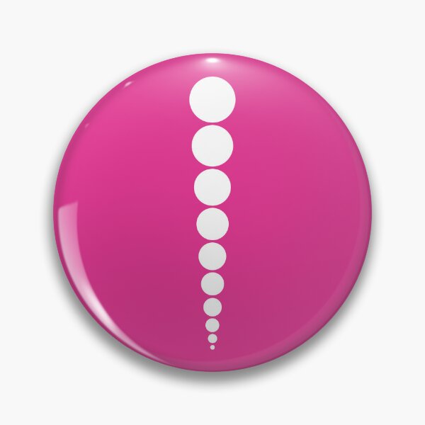 Item preview, 60's Minimal Retro Dots in Hot Pink and White designed and sold by MellowCat.