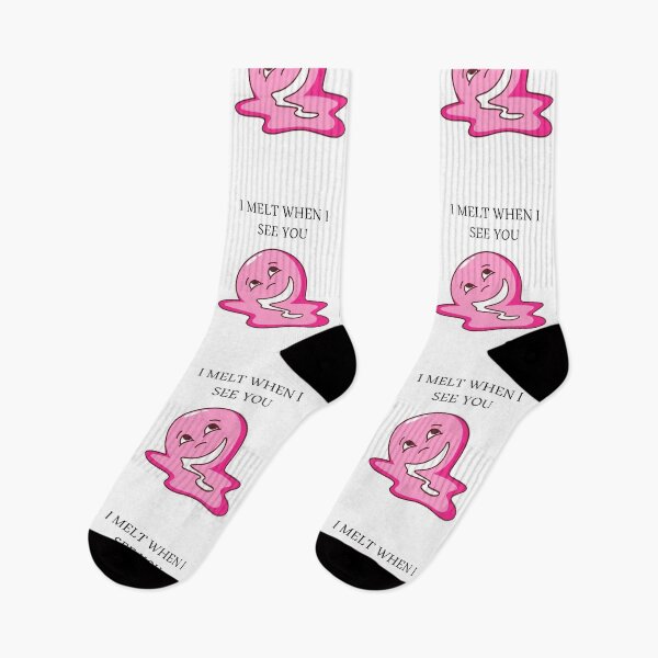 Item preview, Cute Melting Blob – “I’m Melting at Your Sight” Funny & Adorable Design designed and sold by Creative.drop.