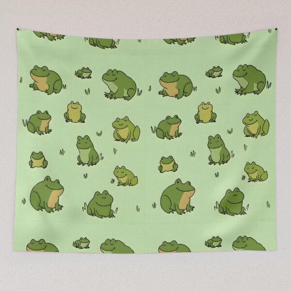 Item preview, Frogs Pattern designed and sold by xiao xuans.