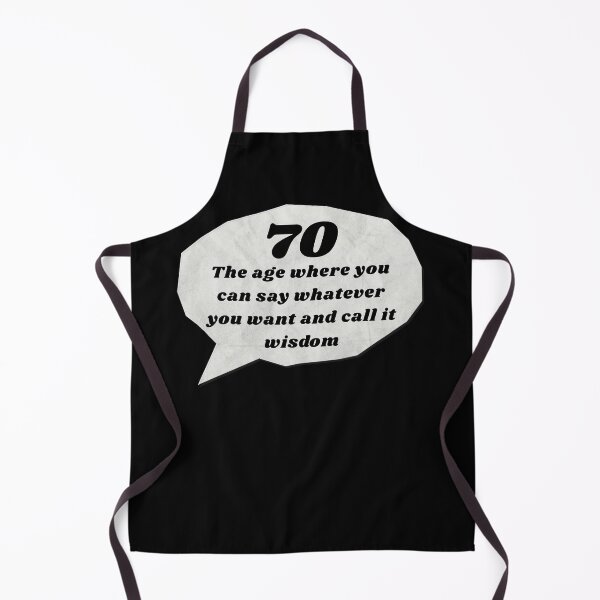 Item preview, Funny 70th Birthday Saying  designed and sold by StoneybrokeM.