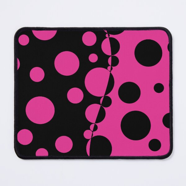 Item preview, Retro 60's, 70's, 80's Dot Pattern Pink and Black designed and sold by MellowCat.
