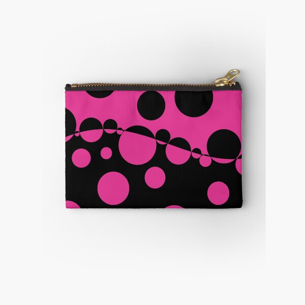 Item preview, Retro 60's, 70's, 80's Dot Pattern Pink and Black designed and sold by MellowCat.