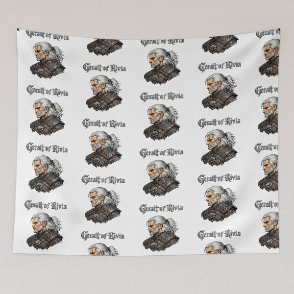 Item preview, Geralt de Rivia Arte minimalista designed and sold by t-patterns.