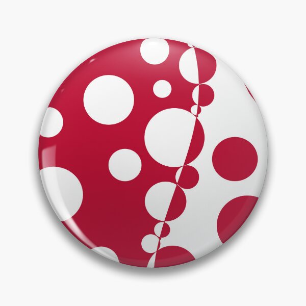 Item preview, Retro 60's Red and White Dot Pattern designed and sold by MellowCat.
