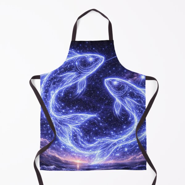 Item preview, Pisces Zodiac Lightning Fish – Electric Twin Constellation designed and sold by SpicyWind.