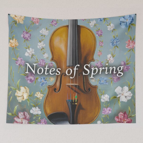 Item preview, spring music,oil paint. designed and sold by elegantpaterns.