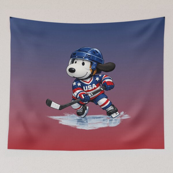 Item preview, Small Paws. Big Goals | Dog Hockey designed and sold by Xpression876.