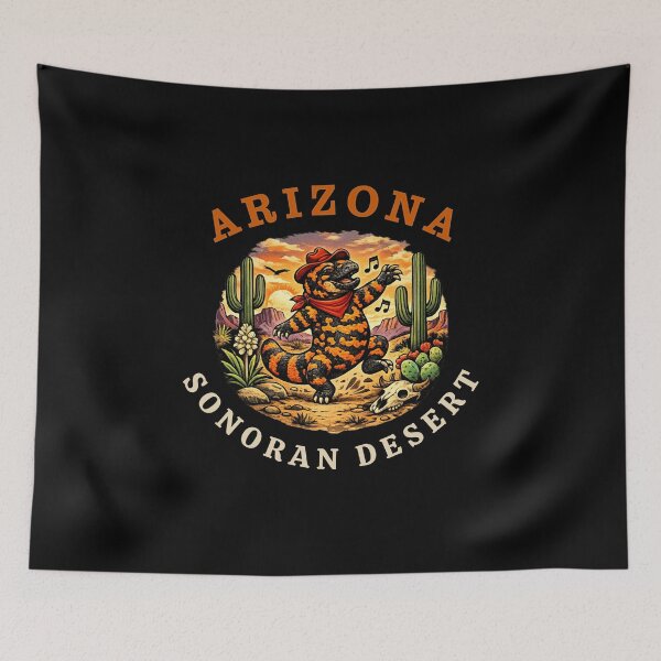 Item preview, Arizona Sonoran Desert Dancing Gila  designed and sold by MojaveTradePost.