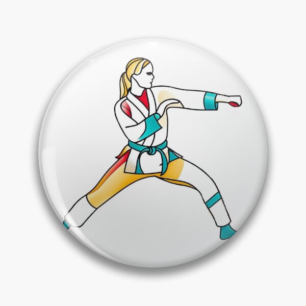 Item preview, Karate Woman designed and sold by lapinu.
