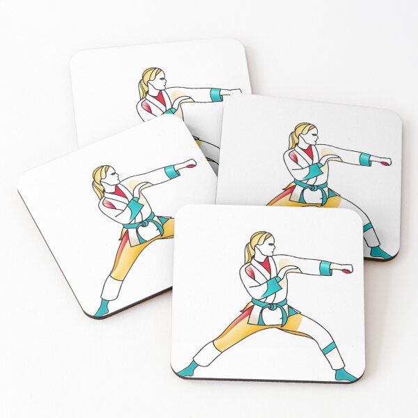 Item preview, Karate Woman designed and sold by lapinu.