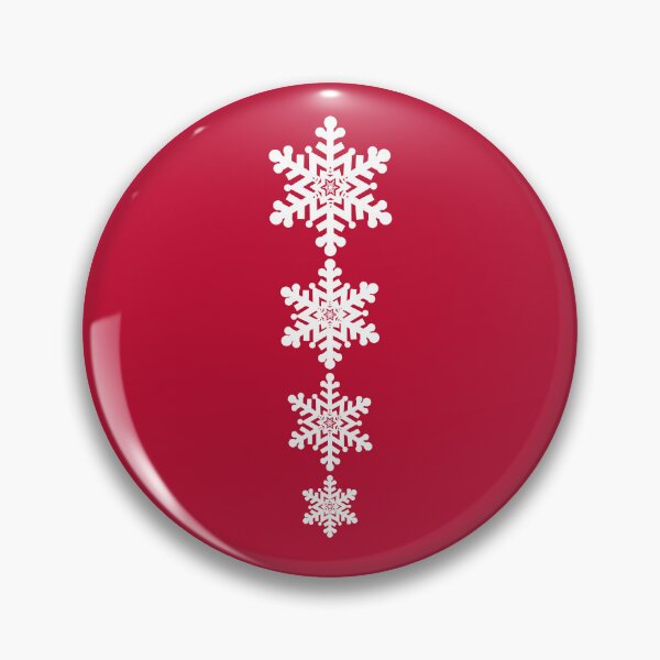 Item preview, Christmas Snowflakes in Red and White designed and sold by MellowCat.