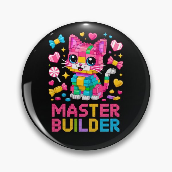 Item preview, Master Builder Cat Lover designed and sold by krystalRomanart.