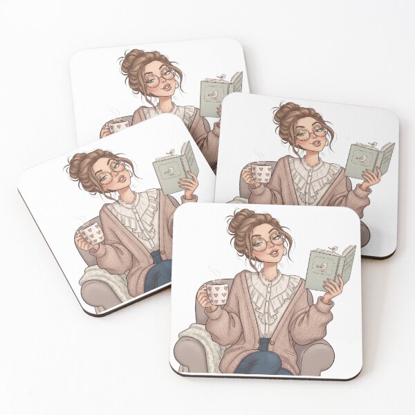 Item preview, Funny Book Illustration - Humorous Reading Aesthetic & Book Lover Gift designed and sold by Tw1nsAIArt.