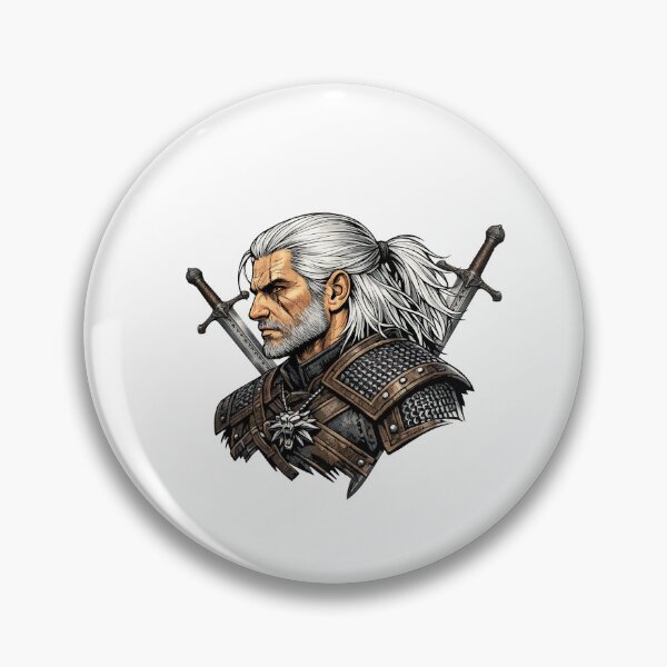 Item preview, Geralt of Rivia - White Wolf - Henry Cavill designed and sold by t-patterns.