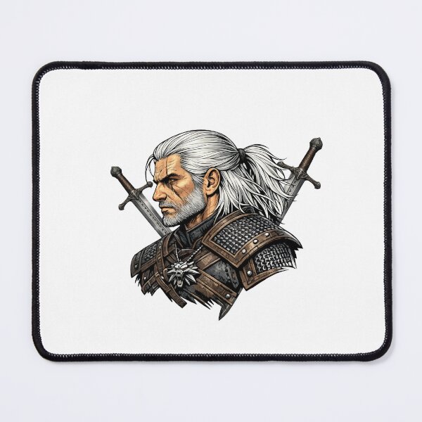 Item preview, Geralt of Rivia - White Wolf - Henry Cavill designed and sold by t-patterns.