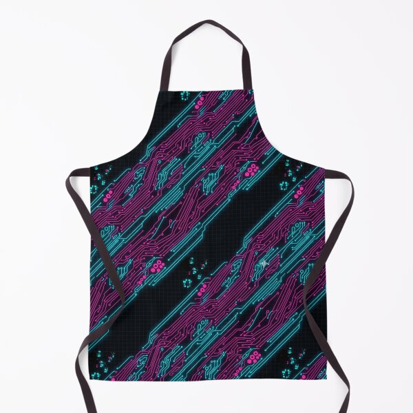 Item preview, Cyber Circuit: Futuristic Tech Pattern designed and sold by StickVerse by Owais.