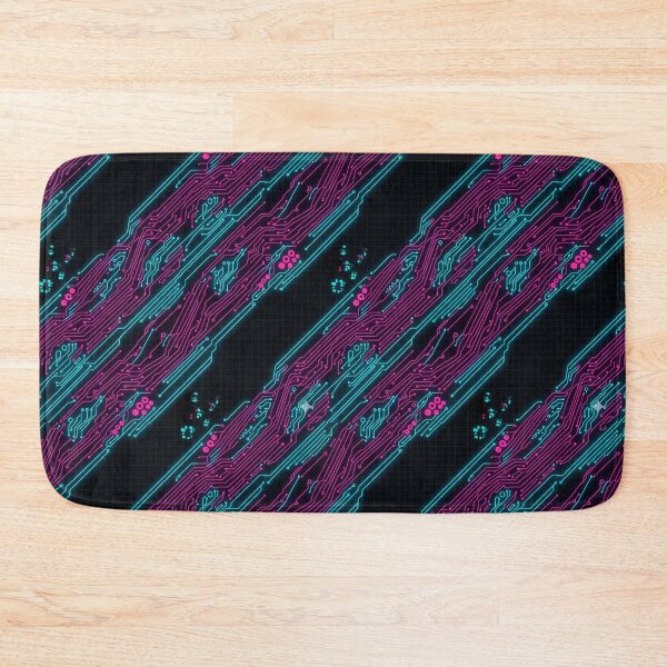 Item preview, Cyber Circuit: Futuristic Tech Pattern designed and sold by StickVerse by Owais.