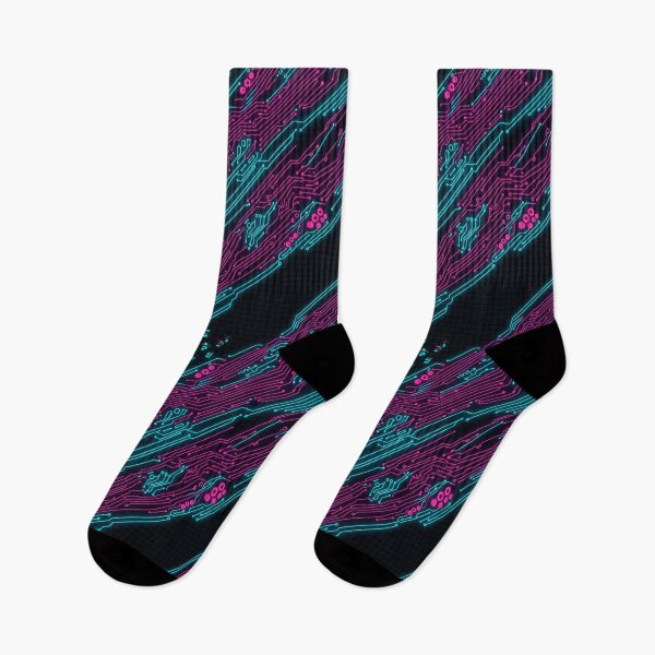 Item preview, Cyber Circuit: Futuristic Tech Pattern designed and sold by StickVerse by Owais.