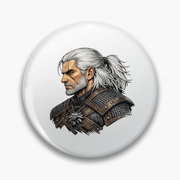 Item preview, Geralt of Rivia - White Wolf - Henry Cavill designed and sold by t-patterns.