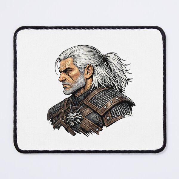 Item preview, Geralt of Rivia - White Wolf - Henry Cavill designed and sold by t-patterns.